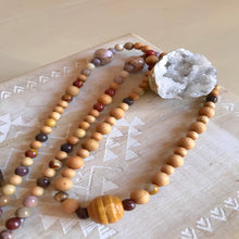 Carica l'immagine nel visualizzatore di Gallery, Mala Mookaïte Legno & Ceramica Greca