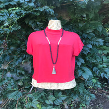 Carica l&#39;immagine nel visualizzatore di Gallery, Mala Cristallo Ialino Crush &amp; Pietra Lava
