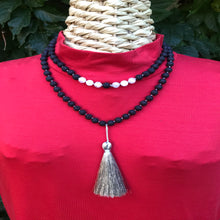 Carica l&#39;immagine nel visualizzatore di Gallery, Mala Cristallo Ialino Crush &amp; Pietra Lava
