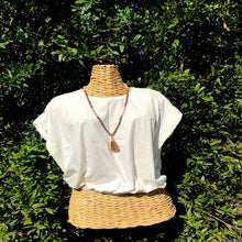 Carica l&#39;immagine nel visualizzatore di Gallery, Mala Giada Morganite &amp; Legno
