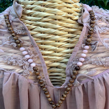 Carica l&#39;immagine nel visualizzatore di Gallery, Mala Giada Morganite &amp; Legno
