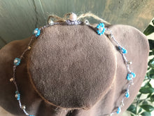 Carica l&#39;immagine nel visualizzatore di Gallery, Il Girocollo Daisy Silver Light Blue
