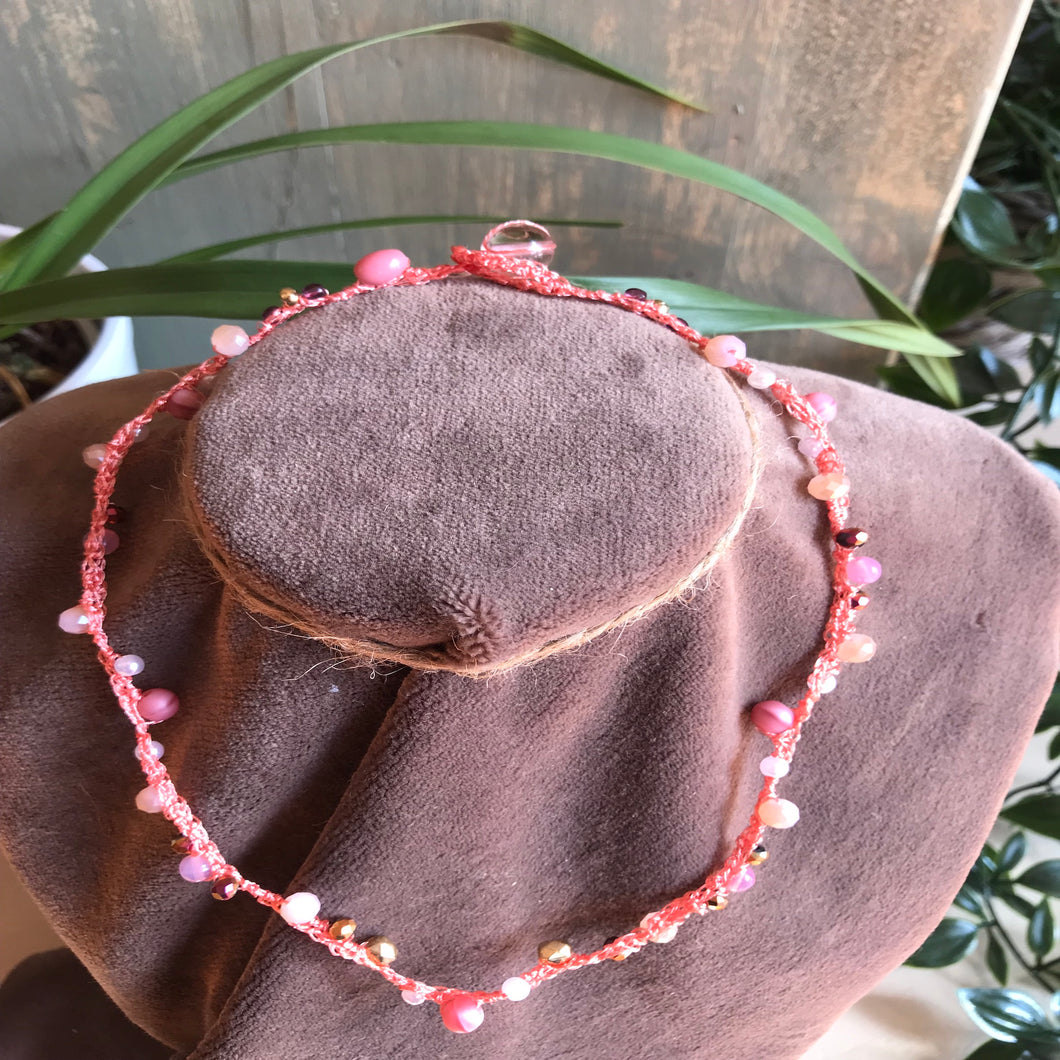 Il Girocollo Luce Pink Coral